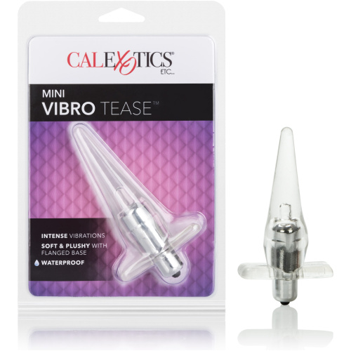 Mini Vibro Tease Slender Probe - Clear