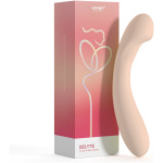 Delyte - Curved G-Spot Vibrator - Flesh