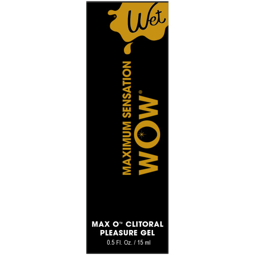 Wet Maximum Sensation Wow Clitoral Arousal Gel - 0.5 Fl. Oz.