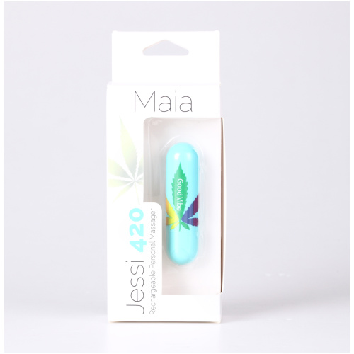 Jessi 420 Series Super Charged Mini Bullet - Teal  Blue