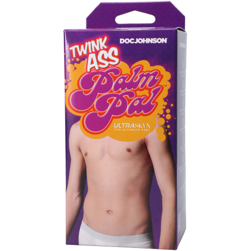 Palm Pal - Twink - Ultraskyn Stroker - Ass - Ass - Vanilla