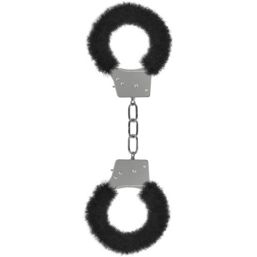 Beginner's Furry Handcuffs - Black