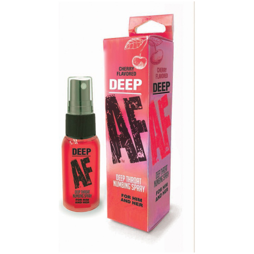 Deep Af Deep Throat Numbing Spray -  Cherry - 1 Fl. Oz.