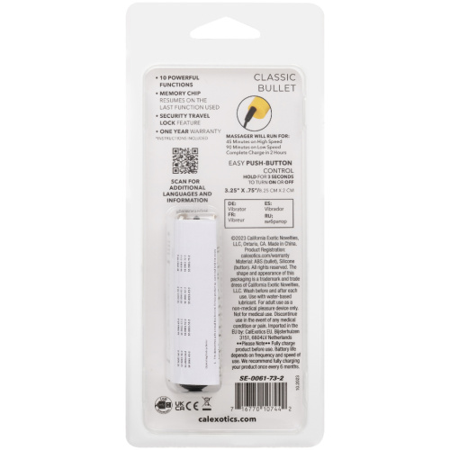 Turbo Buzz Classic Bullet - Yellow