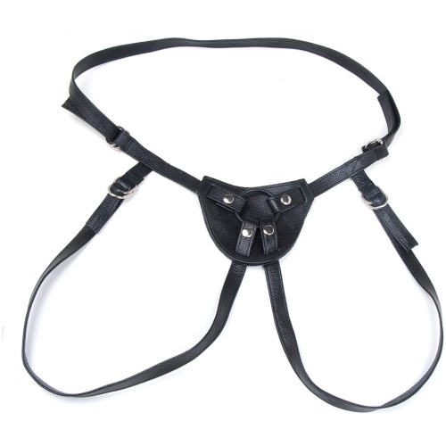 Terra Firma Dee Dildo Harness - Black