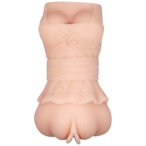 Crazy Bull No Lube Masturbator Sleeve - Realistic Pussy Skin-Like Texture