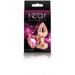 Rear Assets - Rose Gold Heart - Small - Pink