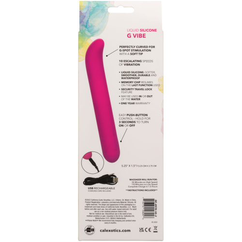 Bliss Liquid Silicone G Vibe - Pink