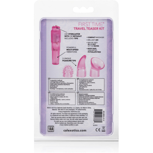 First Time Travel Teaser Kit - Pink