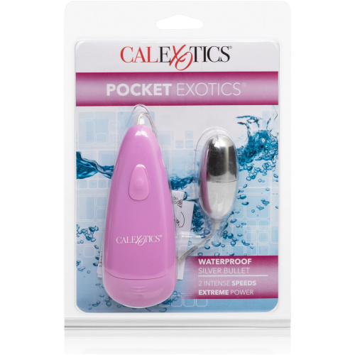 Pocket Exotics Waterproof Silver Bullet - Pink