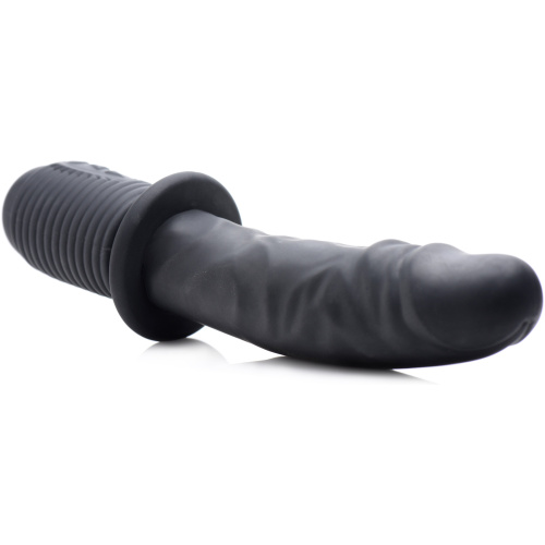 Power Pounder Vibrating and Thrusting Silicone Dildo