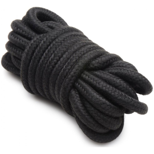 Hook Up 10 Piece Plush Bondage Set - Black