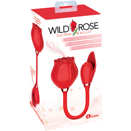 Wild Rose Suction and Bullet - Red