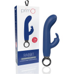 Primo Rabbit Rechargeable Vibrator - Blueberry