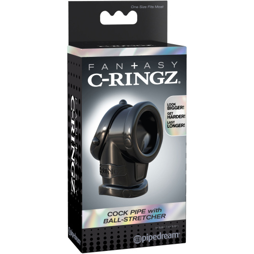 Fantasy C-Ringz Cock Pipe With Ball Stretcher