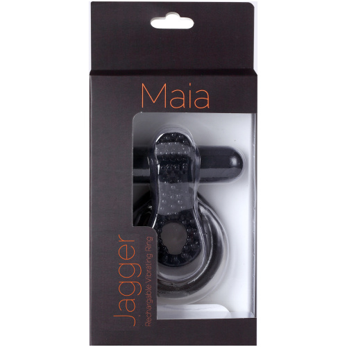 Jagger Vibrating Erection Enhancer Ring - Black