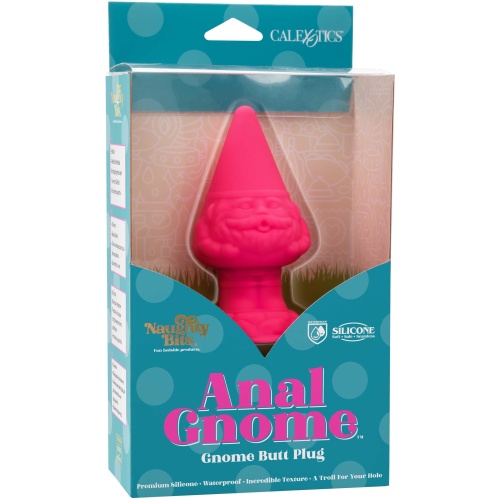 Naughty Bits Anal Gnome Gnome Butt Plug - Pink