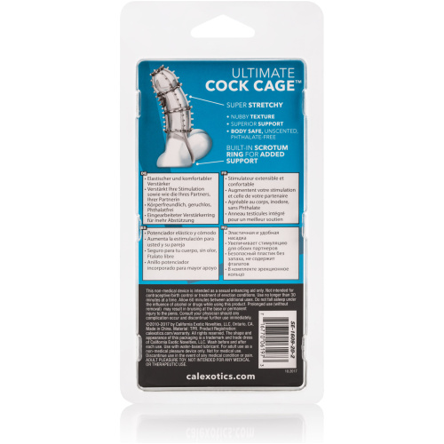 Ultimate Cock Cage - Clear