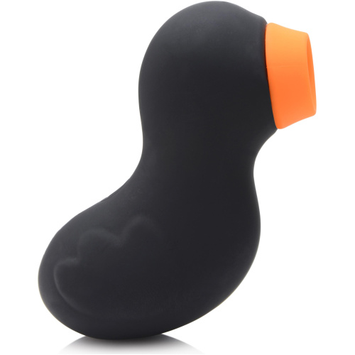 Sucky Ducky Silicone Clitoral Stimulator - Black