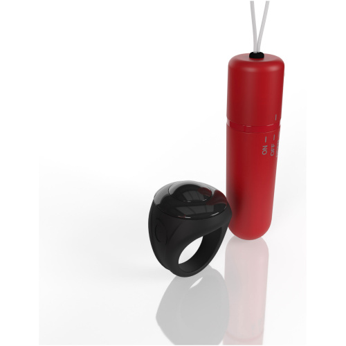 Screaming O 4t - Vibrating Panty Set With Remote Control Ring - Red