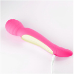 Zoe Twisty Dual Vibrating Pleasure Wand - Pink