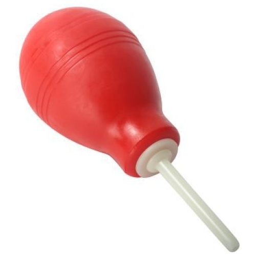 Enema Cleansing Bulb - Red