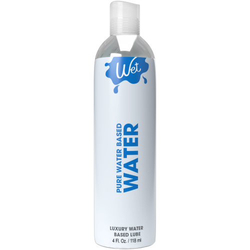 Wet Water - Luxury Waterbased Lubricant 4 Oz