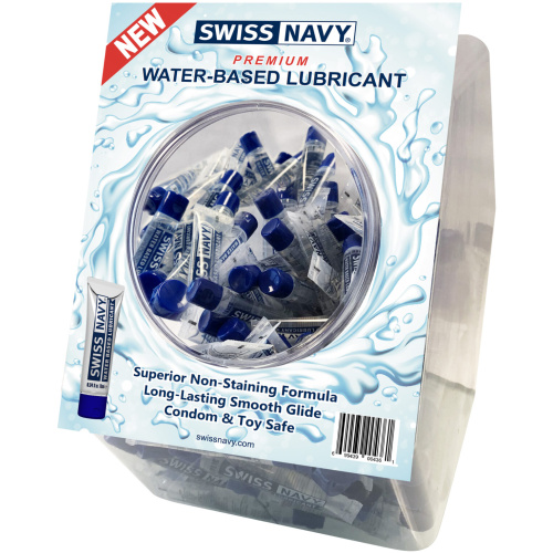 Water-Based Lubricant 10ml 100pc Fishbowl Display