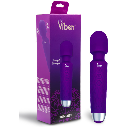 Tempest - Intense Wand Massager - Violet