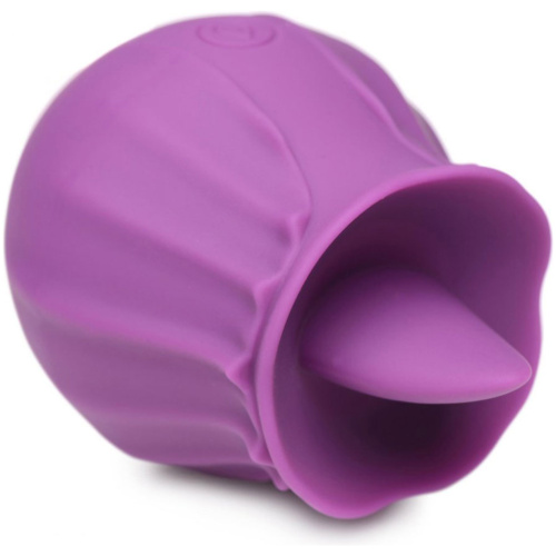 Inmi - Bloomgasm Wild Violet Licking Silicone Stimulator - Violet