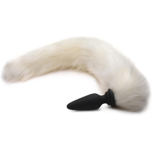 Snap-on Silicone Anal Plug and 3 Interchangeable Tails