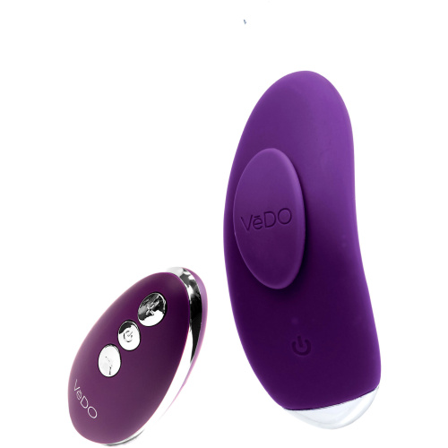 Niki Rechargeable Flexible Magnetic Panty Vibe -  Purple