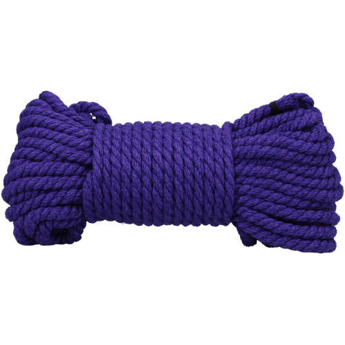 Merci - Bind and Tie - 6mm Hemp Bondage Rope - 50 Feet - Violet