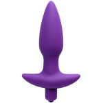 Aria Vibrating Silicone Anal Plug - Medium