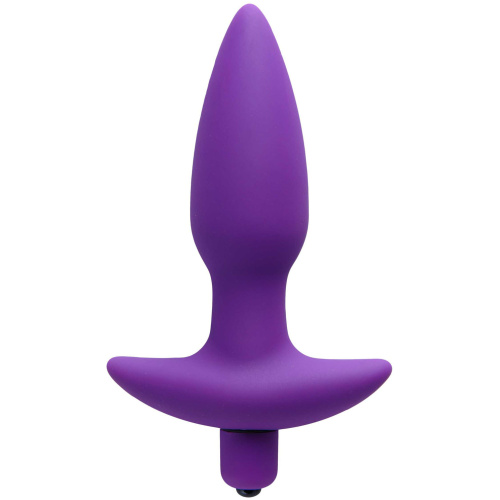 Aria Vibrating Silicone Anal Plug - Medium