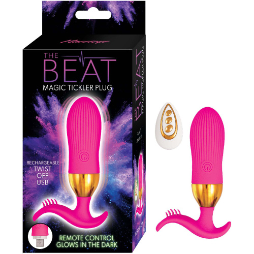 The Beat Magic Tickler Plug - Pink