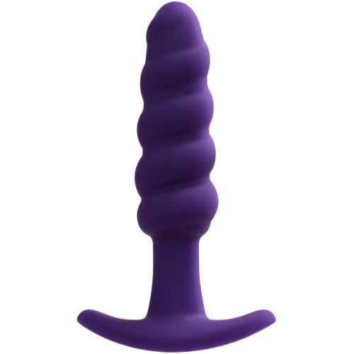 Twist Rechargeable Anal Vibe - Deep Purple
