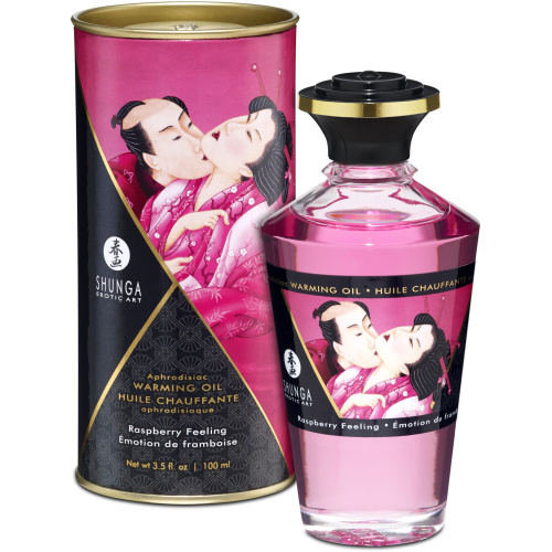 Aphrodisiac Warming Oil - Raspberry Feeling