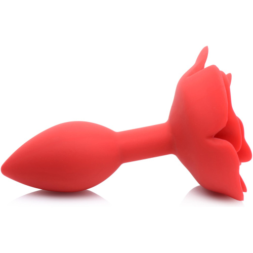 Booty Bloom Silicone Rose Anal Plug - Medium