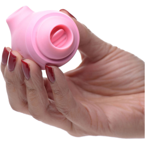 Shegasm Kitty Licker 5x Triple Clit Stimulator - Pink