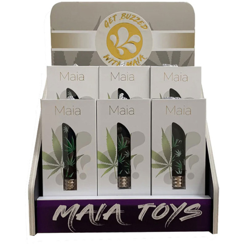 Jane 420 Crystal Gems Bullet Display of 6