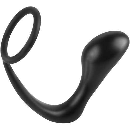 Anal Fantasy Collection Ass Gasm Cockring Plug - Black