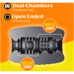 Rize - Grasp - Self-Lubricating Stroker - Black