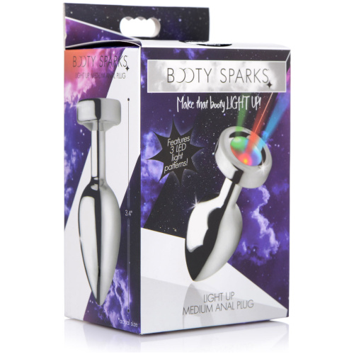 Light Up Medium Anal Plug