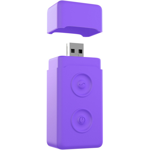 Waterproof Remote Control Bullet - Purple