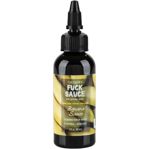 Fuck Sauce Flavored Water-Based Personal  Lubricant - Banana - 2 Fl. Oz.