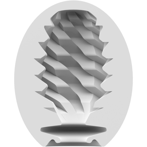 Satisfyer Masturbator Egg - Fierce -  Yellow