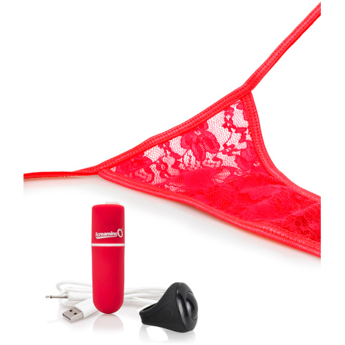 My Secret Charged Remote Control Panty Vibe - Red