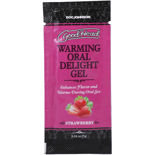 Goodhead - Warming Oral Delight Gel - Strawberry - 0.24 Oz