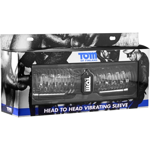 Tom of Finland Head to Head Vibrating Sleeve